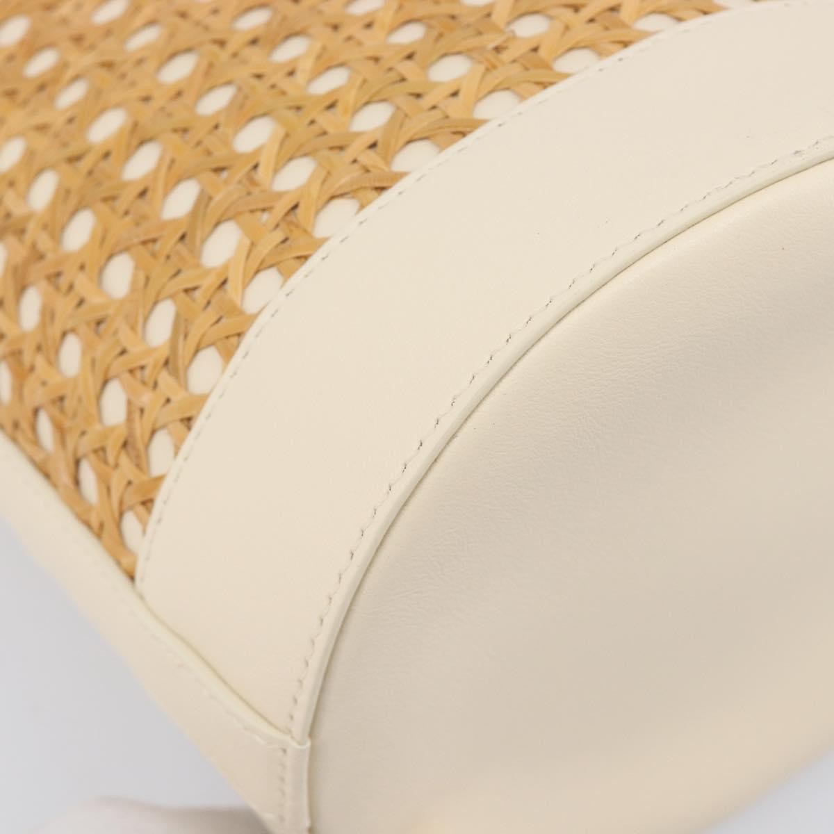 Bvlgari Serpenti Forever Bucket Leather Beige Leather Shoulder Bag Bag (Pre-Owned)