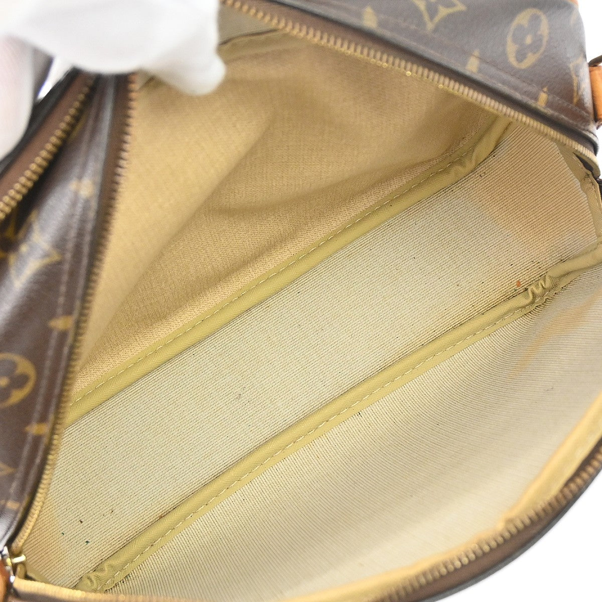Louis Vuitton Reporter Monogram Canvas Brown Canvas Shoulder Bag Bag (Pre-Owned)