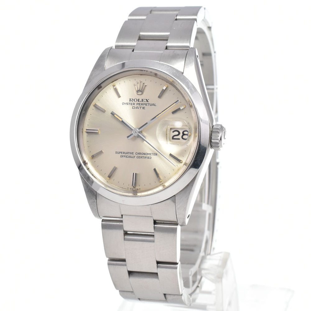 Rolex Oyster Perpetual Date Automatic Stainless Steel Watch (Pre-Owned)