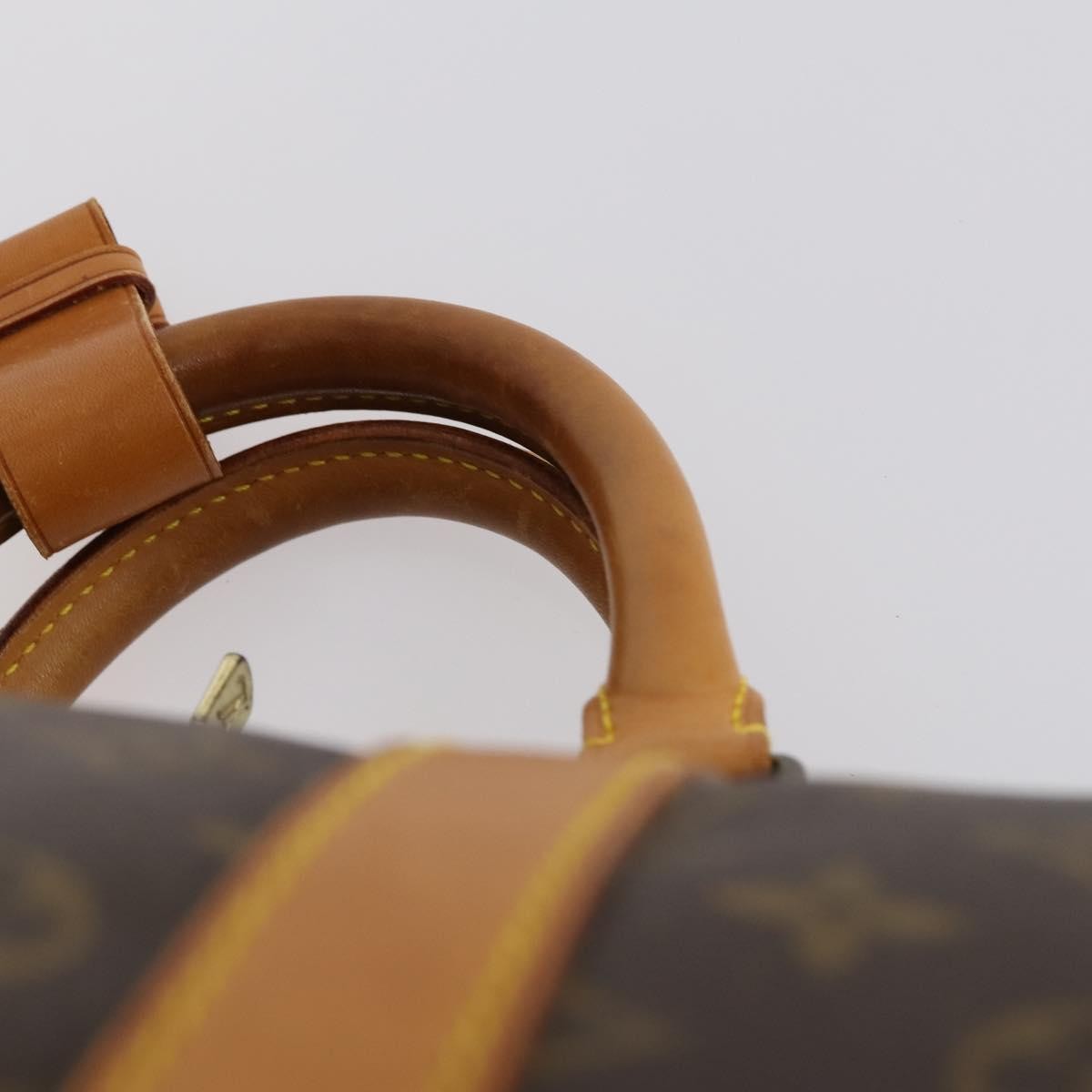 Louis Vuitton Keepall Monogram Canvas Brown Canvas Travel Bag Bag (Pre-Owned)