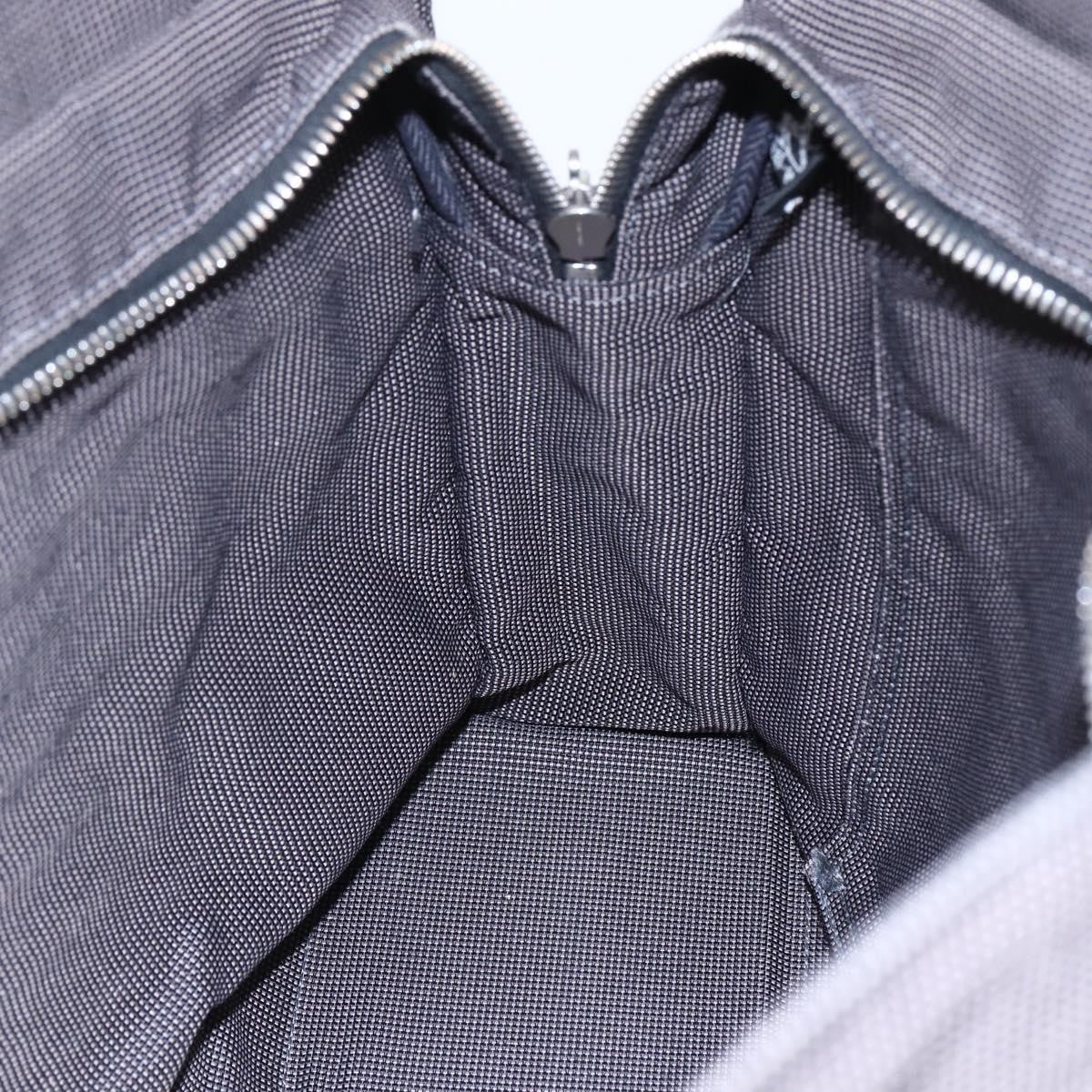 Hermes Fourre Tout Tote Canvas Gray Canvas Bag (Pre-Owned)