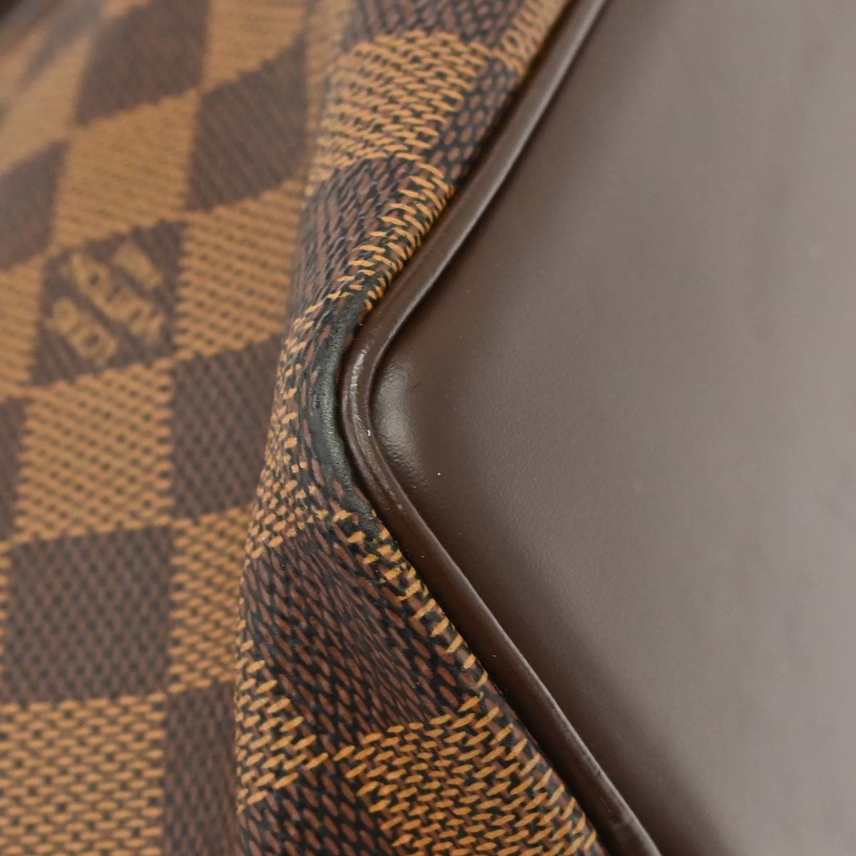 Louis Vuitton Chelsea Damier Brown Canvas Tote Bag Bag (Pre-Owned)