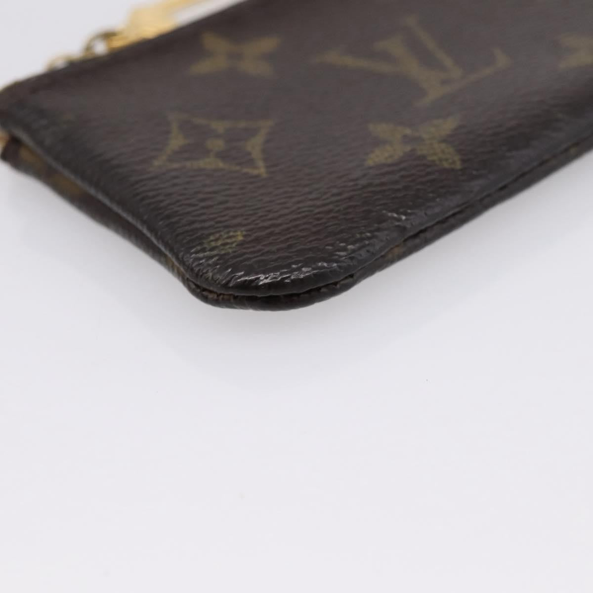 Louis Vuitton Pochette Clés Nm Canvas Brown Canvas Wallets Accessory (Pre-Owned)