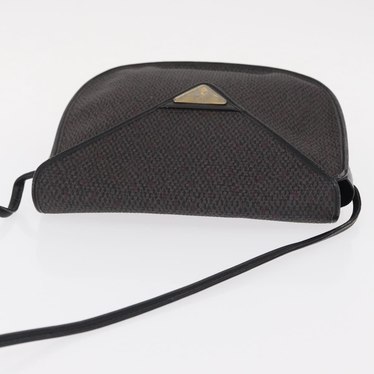 Saint Laurent Vintage Canvas Black Canvas Shoulder Bag Bag (Pre-Owned)