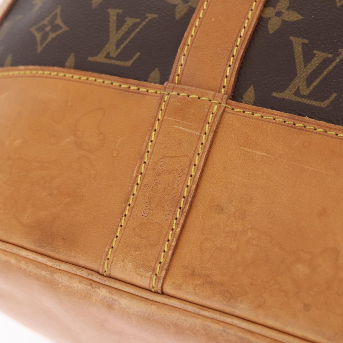 Louis Vuitton Randonnee Monogram Canvas Brown Canvas Backpack Bag (Pre-Owned)