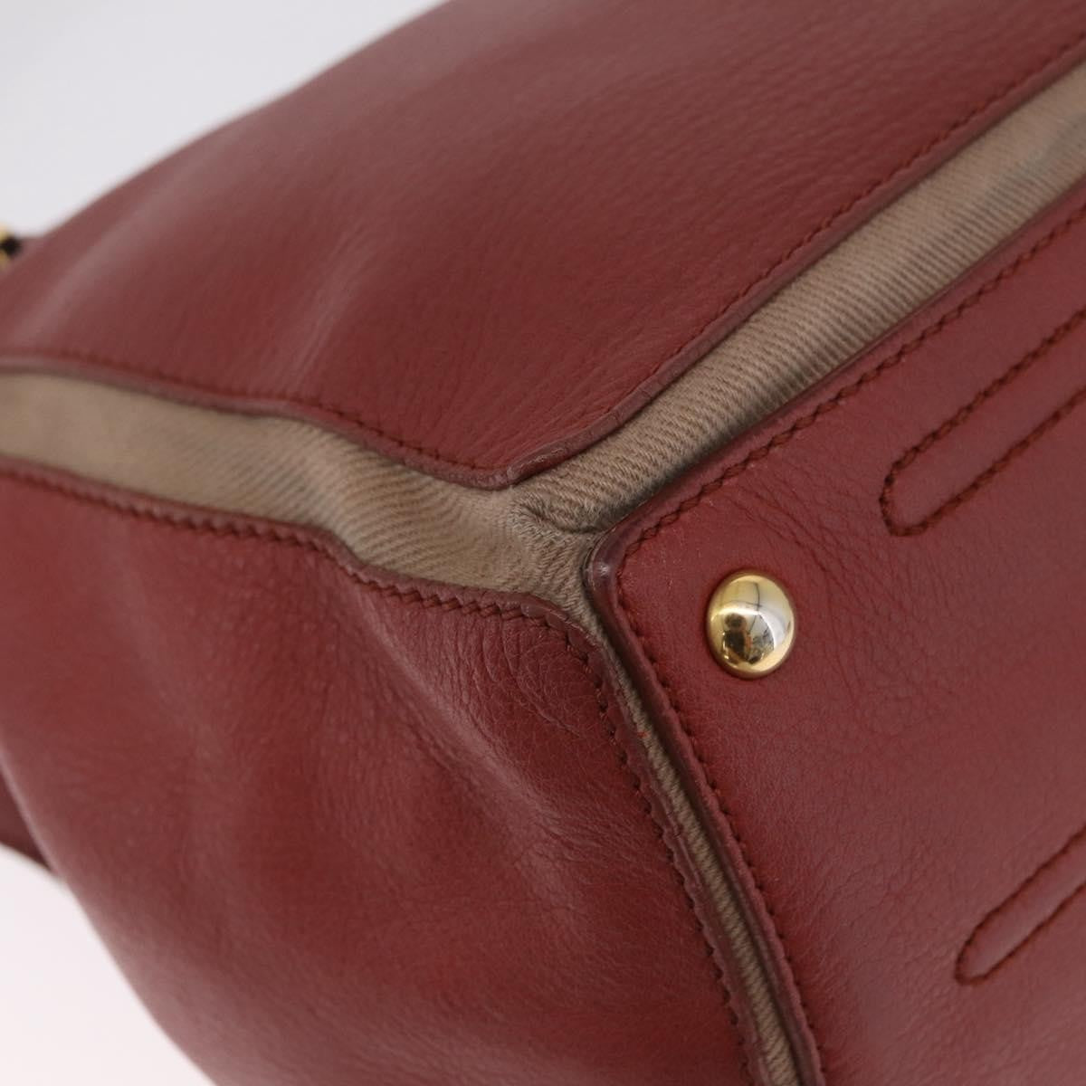 Saint Laurent Muse Two Leather Brown Leather Handbag (Pre-Owned)