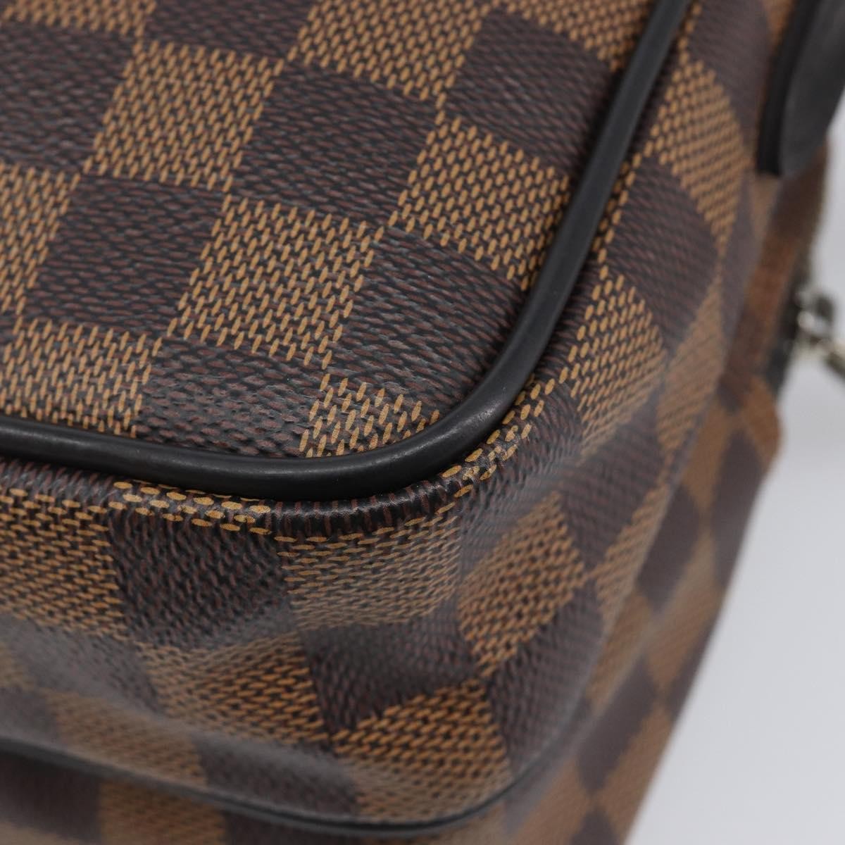 Louis Vuitton Amazone Limited Edition Chapman Savane Damier Brown Canvas Handbag (Pre-Owned)