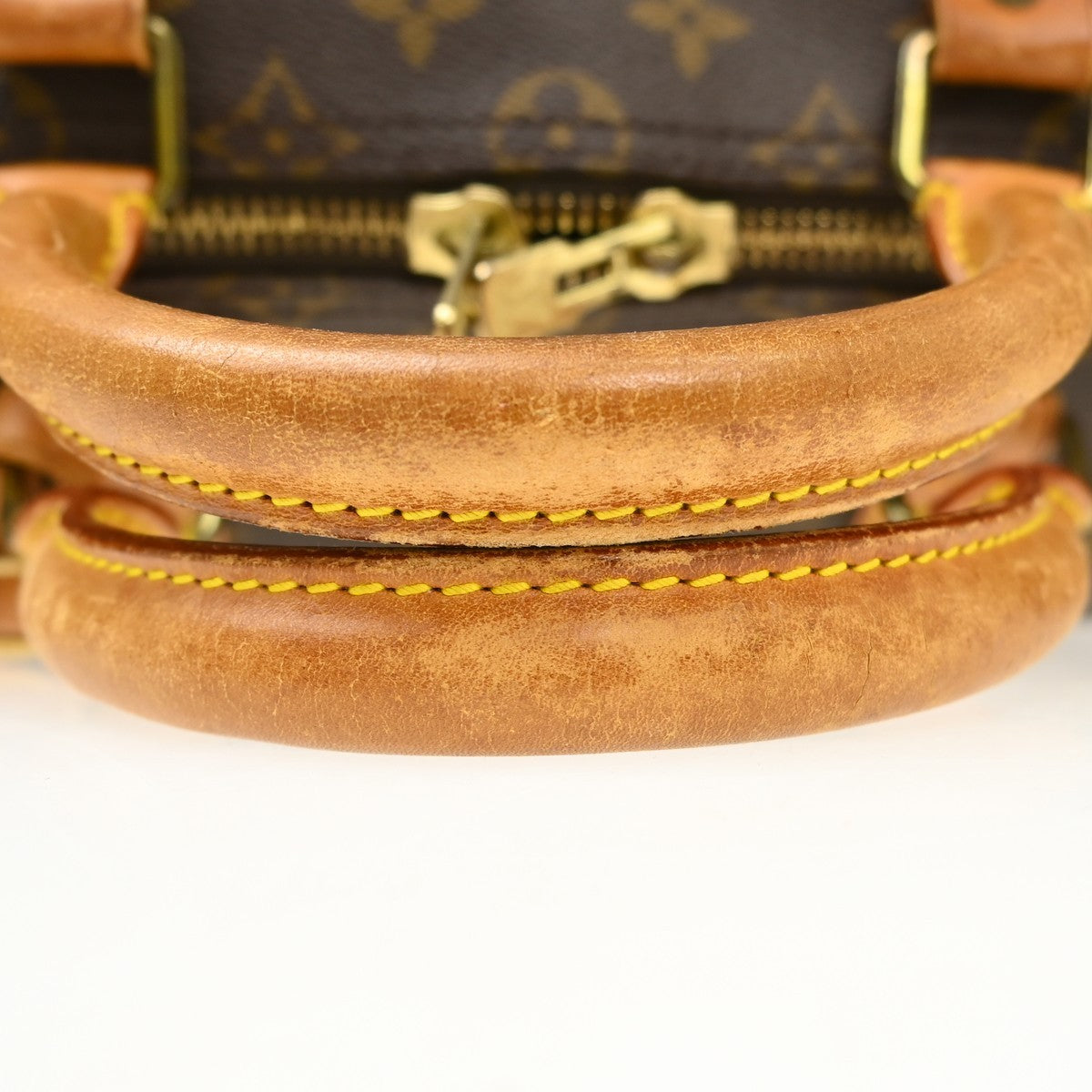 Louis Vuitton Keepall Canvas Brown Canvas Travel Bag Bag (Pre-Owned)