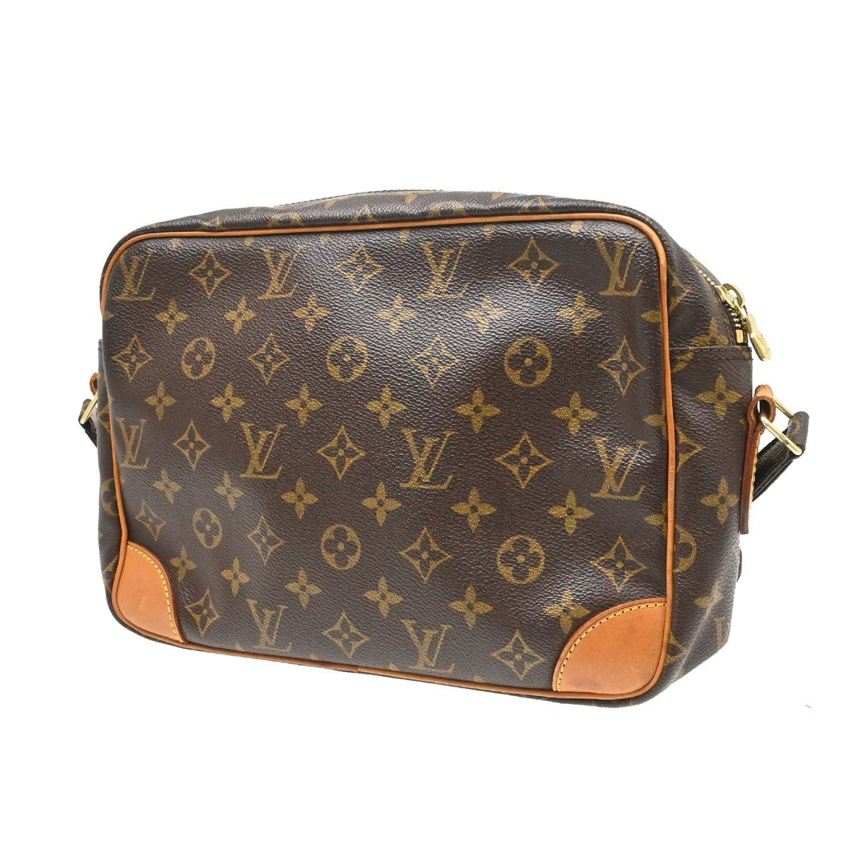 Louis Vuitton Nil Messenger Monogram Canvas Brown Canvas Shoulder Bag Bag (Pre-Owned)