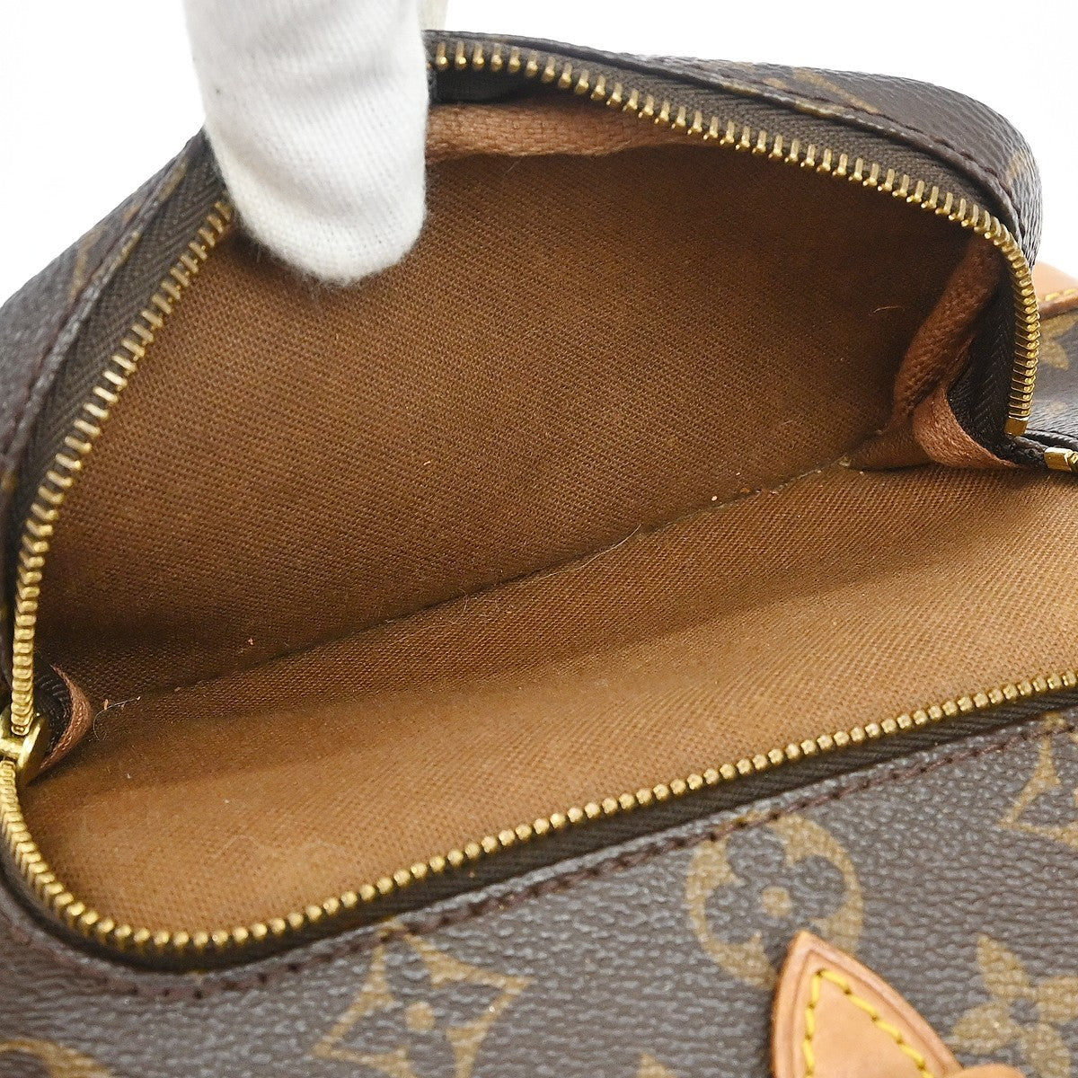 Louis Vuitton Vintage Montsouris Monogram Canvas Brown Canvas Backpack Bag (Pre-Owned)