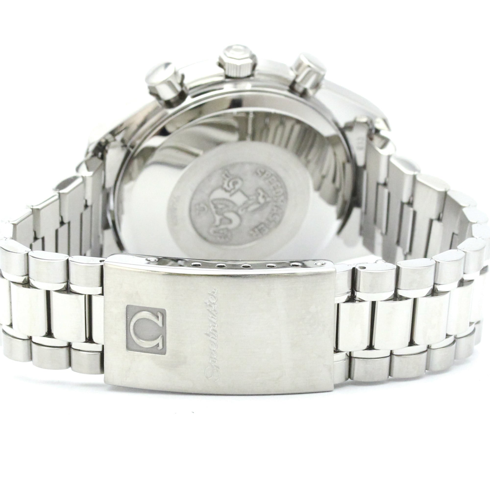 Omega Speedmaster Triple Calendar Chronograph Automatic Stainless Steel Watch (Pre-Owned)