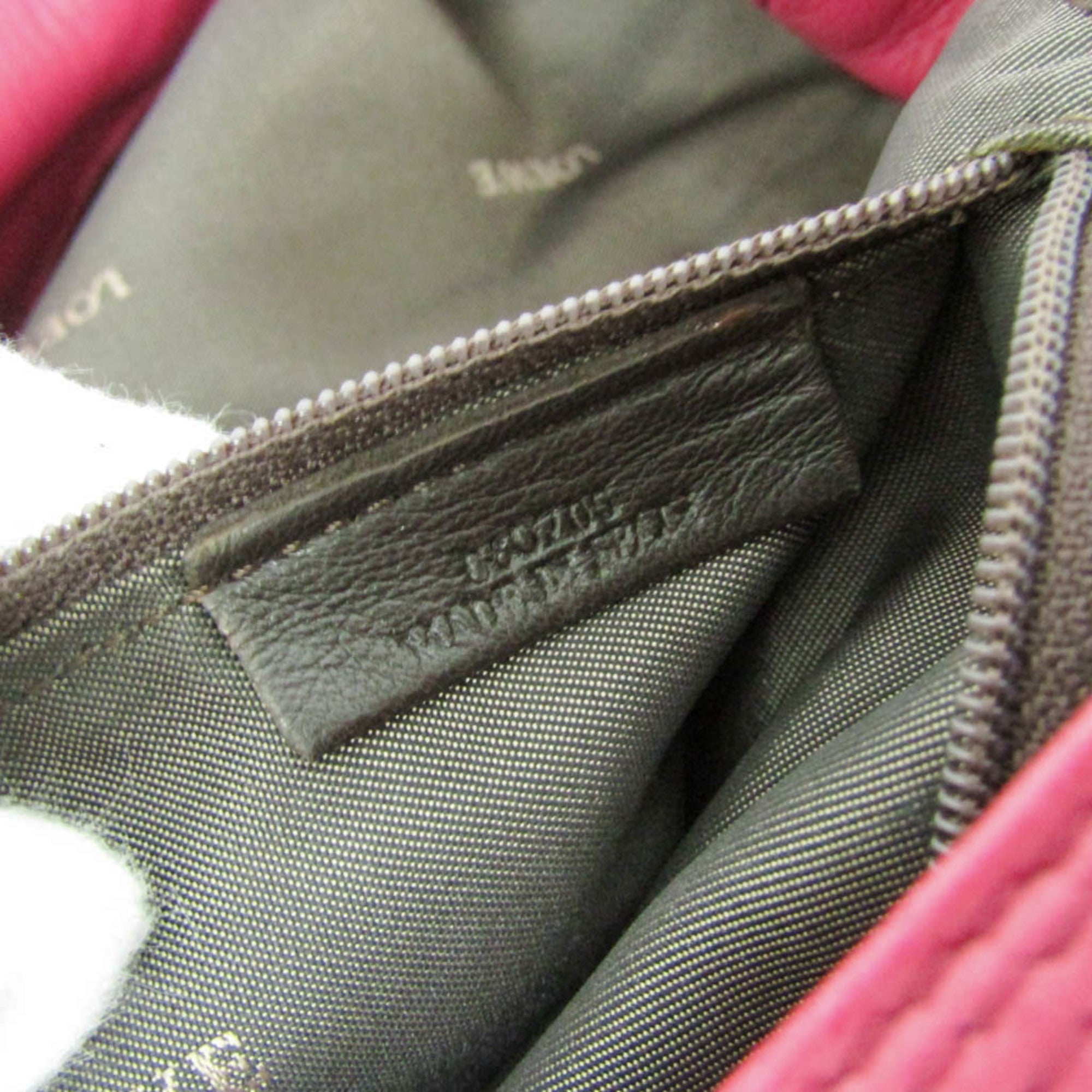 Loewe Anagram Logo Nappa Aire Hand Leather Pink Leather Handbag (Pre-Owned)