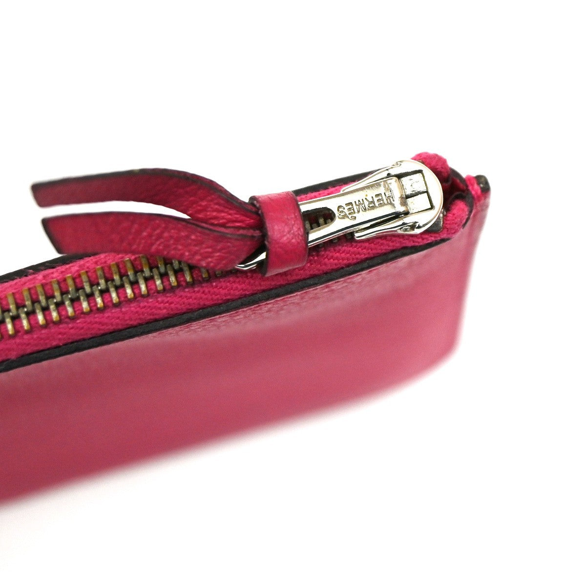 Hermes Dogon Duo Combined Leather Pink Leather Wallets Accessory (Pre-Owned)