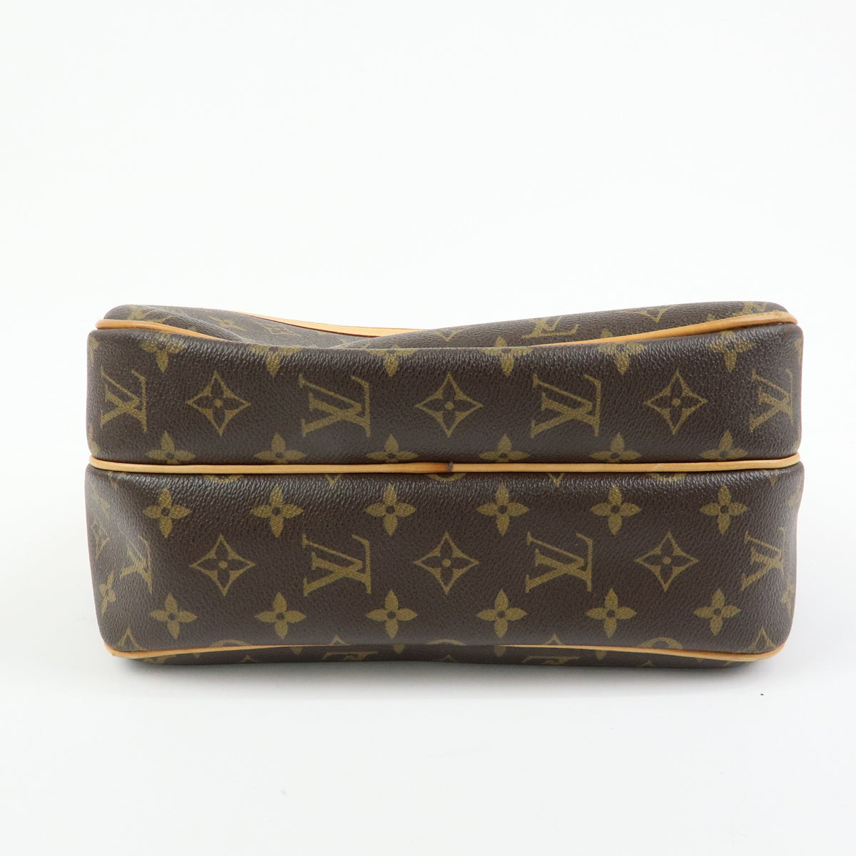 Louis Vuitton Reporter Monogram Canvas Brown Canvas Shoulder Bag Bag (Pre-Owned)