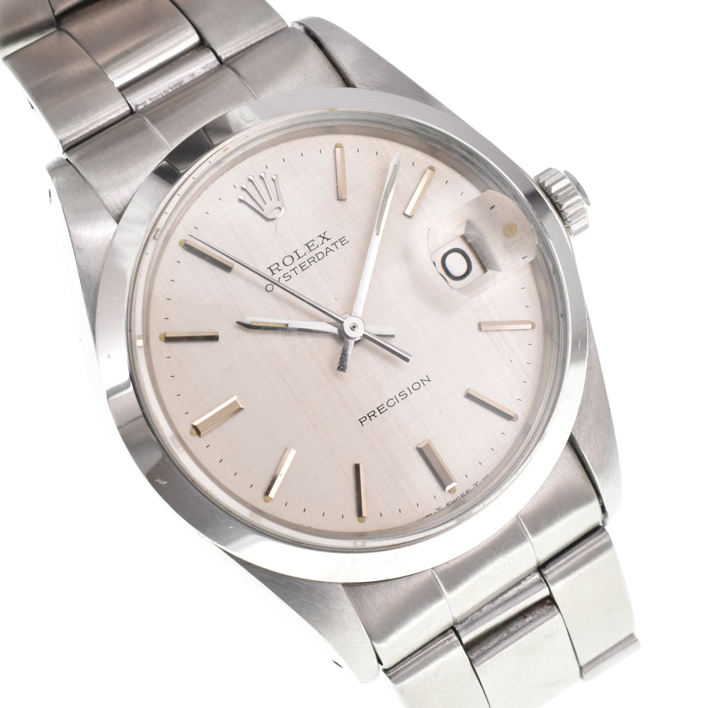 Rolex Oyster Precision Steel Watch (Pre-Owned)