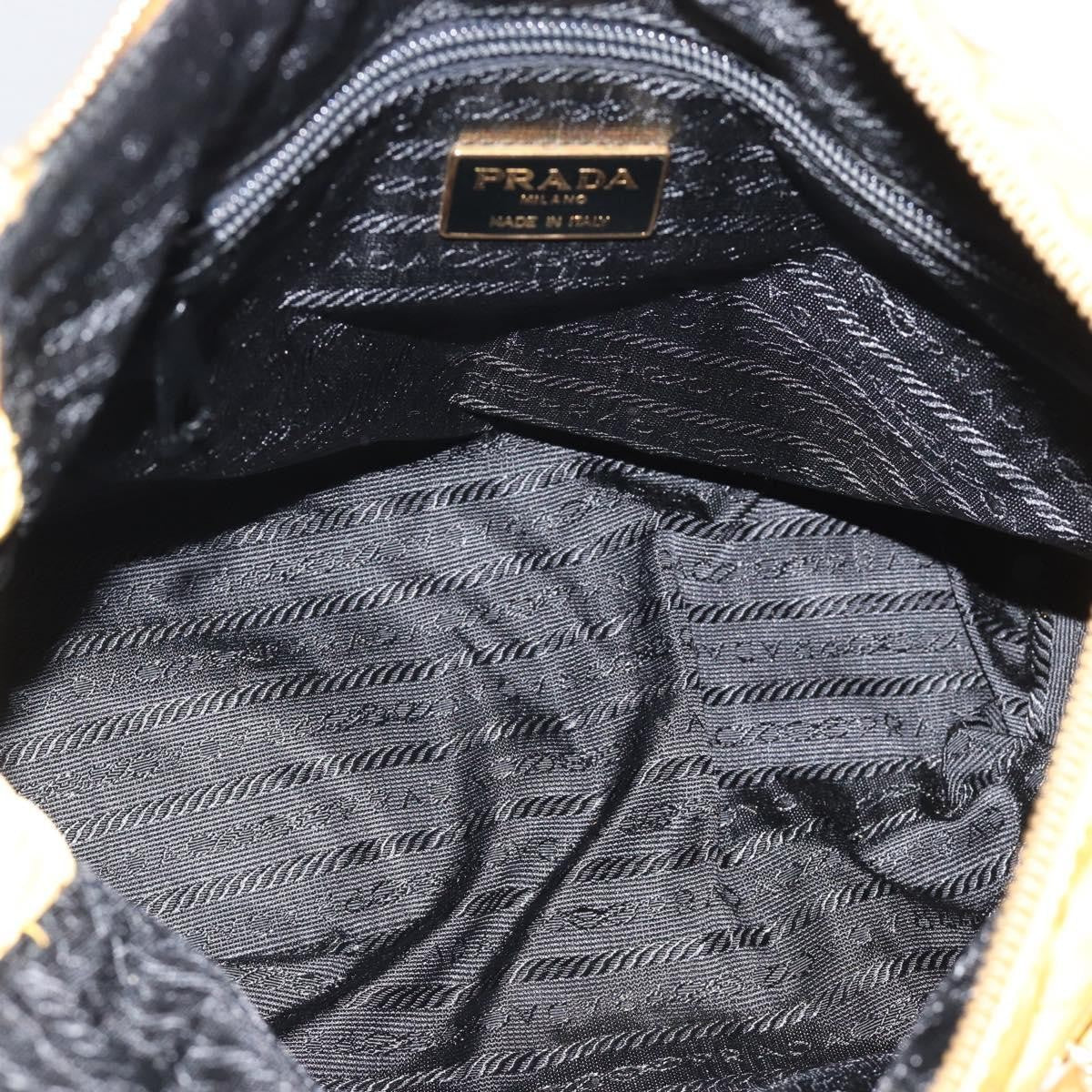 Prada Re-Edition 1995 Chain Quilted Re-Nylon Yellow Nylon Tote Bag Bag (Pre-Owned)