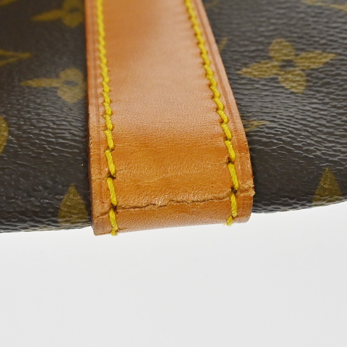 Louis Vuitton Keepall Monogram Brown Canvas Travel Bag Bag (Pre-Owned)