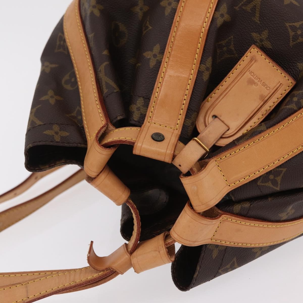 Louis Vuitton Randonnee Monogram Canvas Brown Canvas Backpack Bag (Pre-Owned)