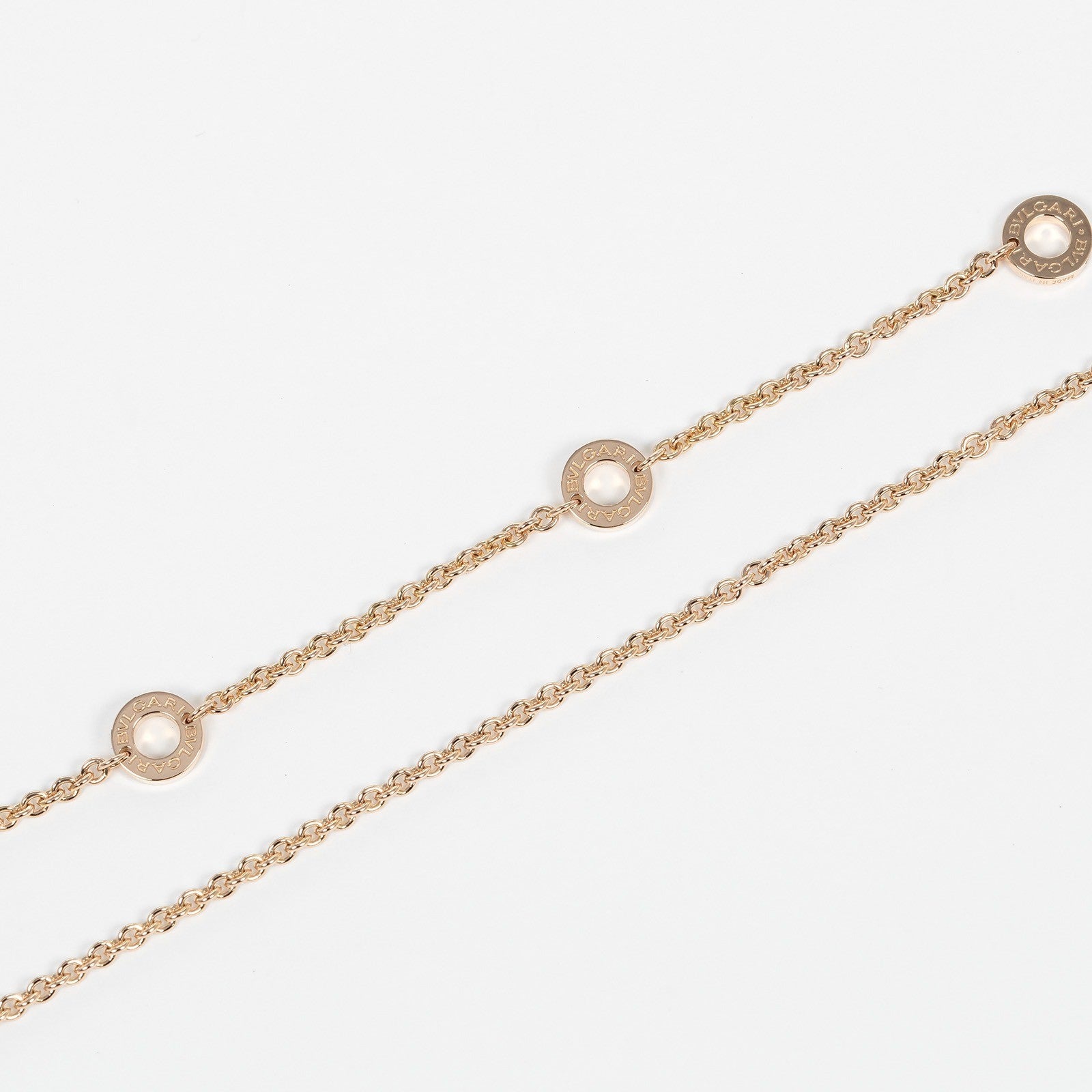 Bvlgari B.Zero1 Design Legend Zaha Hadid Pendant 18K Rose Gold With Ceramic Gold Rose_Gold Necklace Jewelry (Pre-Owned)