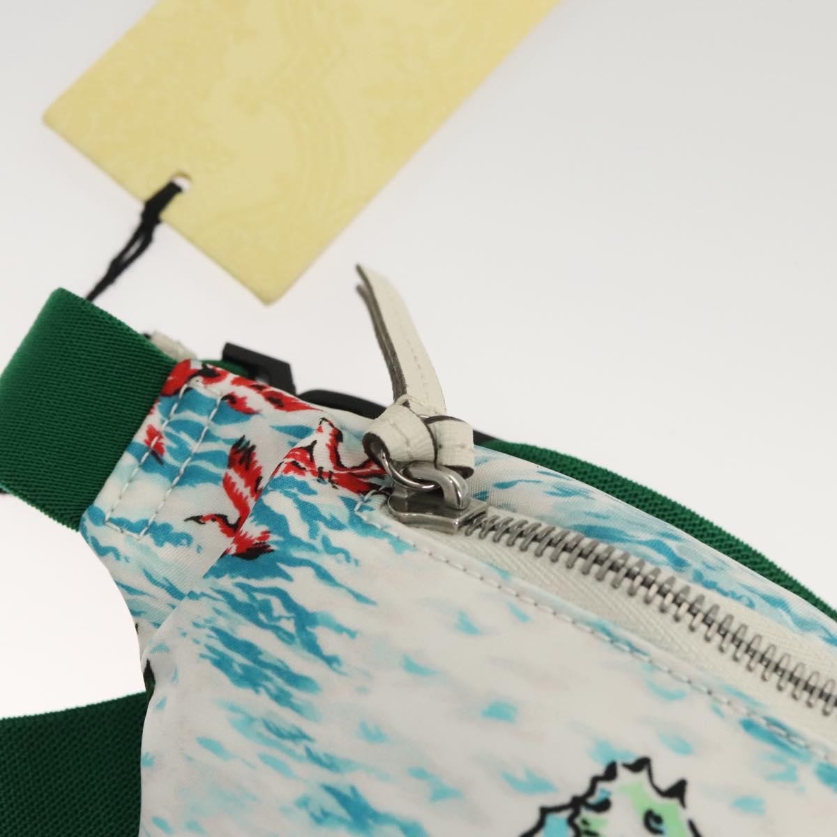 Gucci Merveilleux Belt Printed Nylon White Nylon Bag (Pre-Owned)