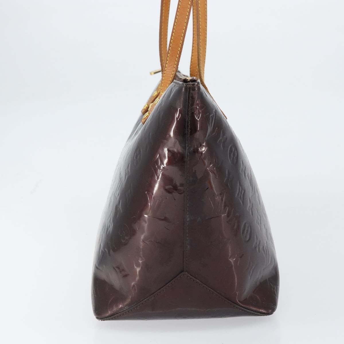 Louis Vuitton Bellevue Monogram Vernis Purple Patent_Leather Tote Bag Bag (Pre-Owned)