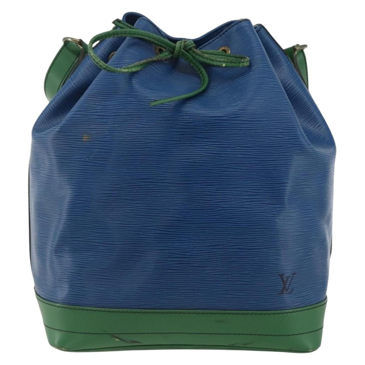 Louis Vuitton Bicolor Noe Epi Leather Blue Leather Shoulder Bag Bag (Pre-Owned)