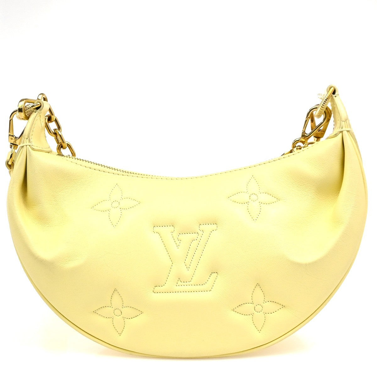 Louis Vuitton Over The Moon Bubblegram Leather Yellow Leather Handbag (Pre-Owned)