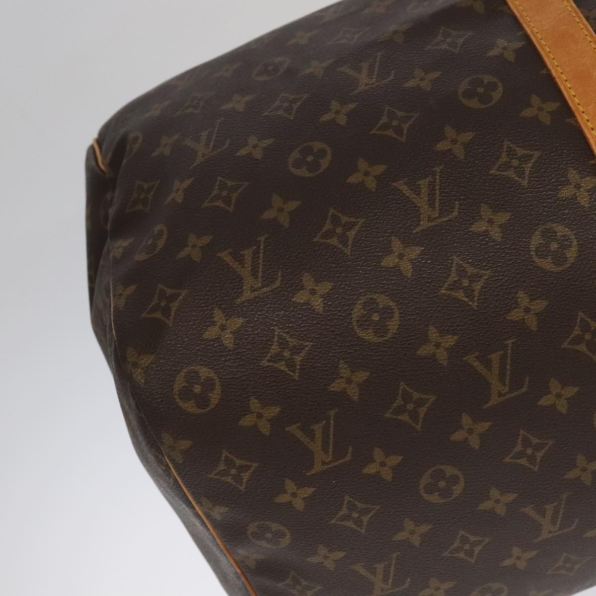 Louis Vuitton Keepall Monogram Canvas Brown Canvas Travel Bag Bag (Pre-Owned)