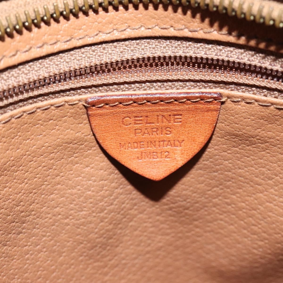Celine Macadam Canvas Brown Canvas Tote Bag Bag (Pre-Owned)