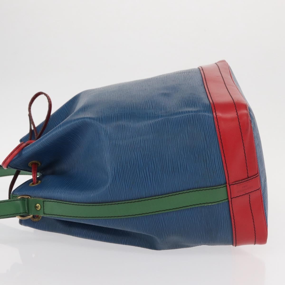 Louis Vuitton Tricolor Noe Epi Leather Blue Leather Shoulder Bag Bag (Pre-Owned)