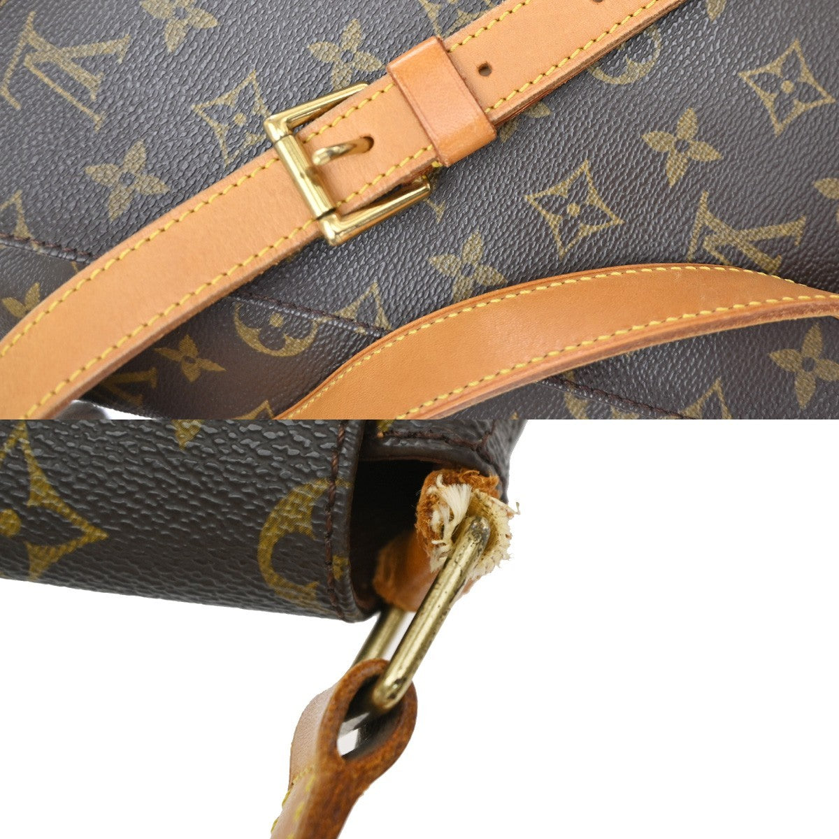 Louis Vuitton Musette Salsa Monogram Canvas Brown Canvas Shoulder Bag Bag (Pre-Owned)