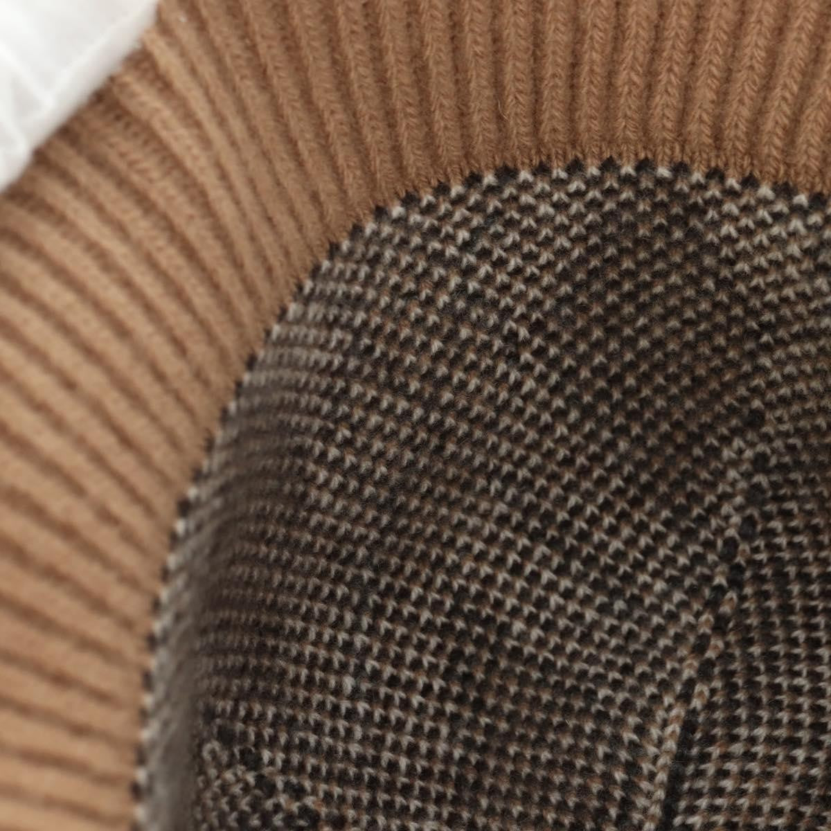 Prada Triangle Logo Bucket Hat Wool & Cashmere Beige Wool Head Accessory Accessory (Pre-Owned)