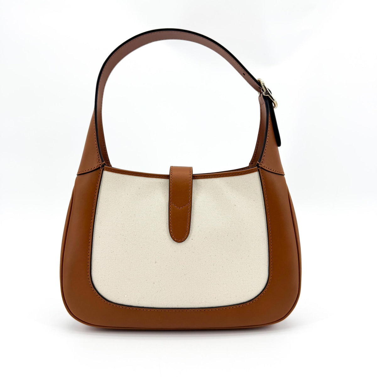 Gucci Jackie 1961 Hobo Leather Brown Leather Shoulder Bag Bag (Pre-Owned)