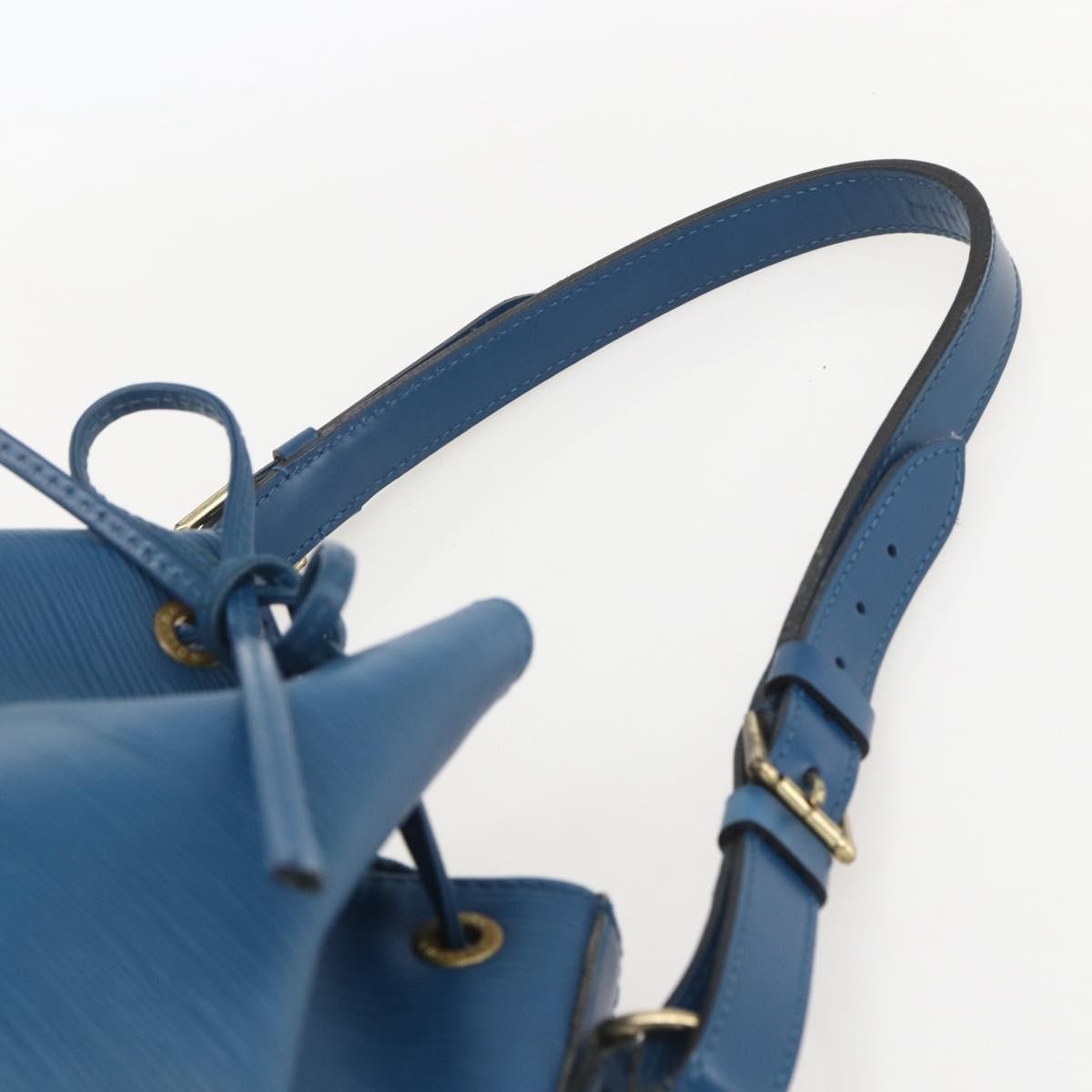 Louis Vuitton Noe Epi Leather Blue Leather Shoulder Bag Bag (Pre-Owned)