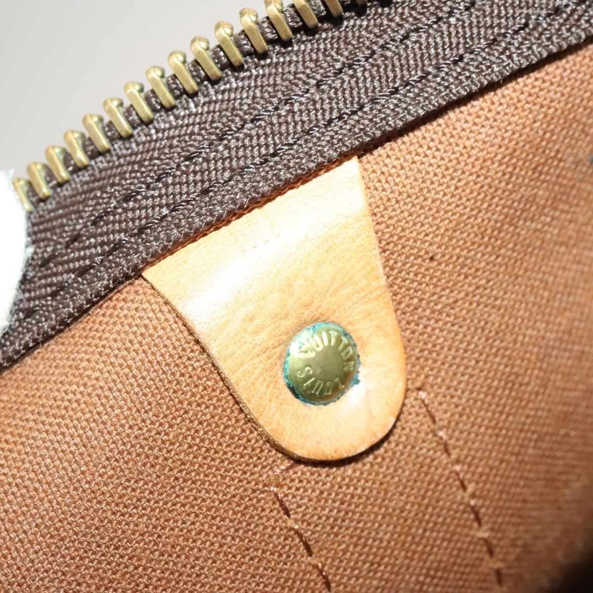 Louis Vuitton Keepall Monogram Canvas Brown Canvas Travel Bag Bag (Pre-Owned)
