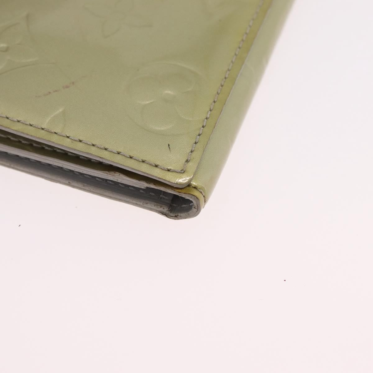 Louis Vuitton Walker Monogram Vernis Gray Patent_Leather Wallets Accessory (Pre-Owned)