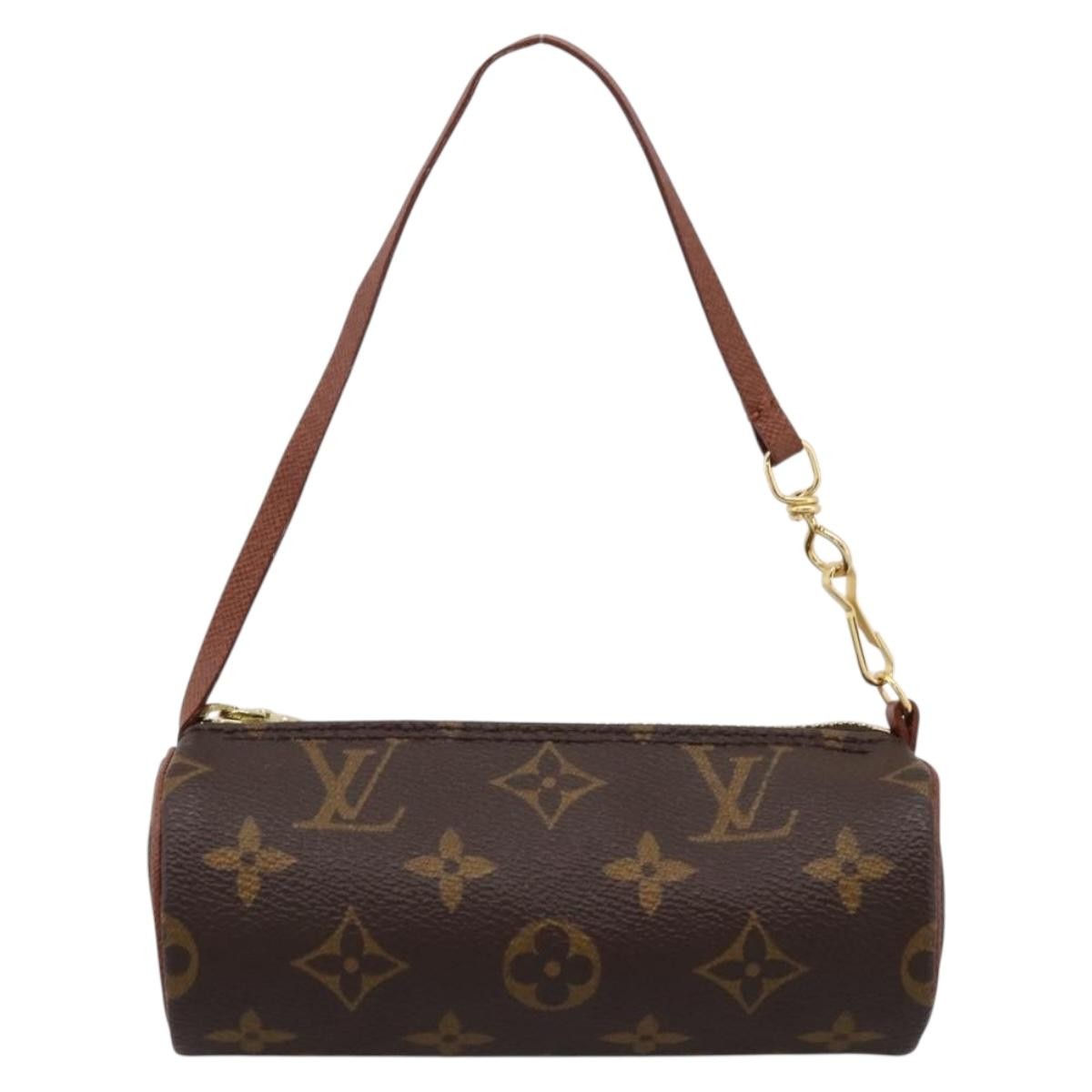 Louis Vuitton Papillon Pochette Monogram Canvas Brown Canvas Clutche & Pouche Bag (Pre-Owned)