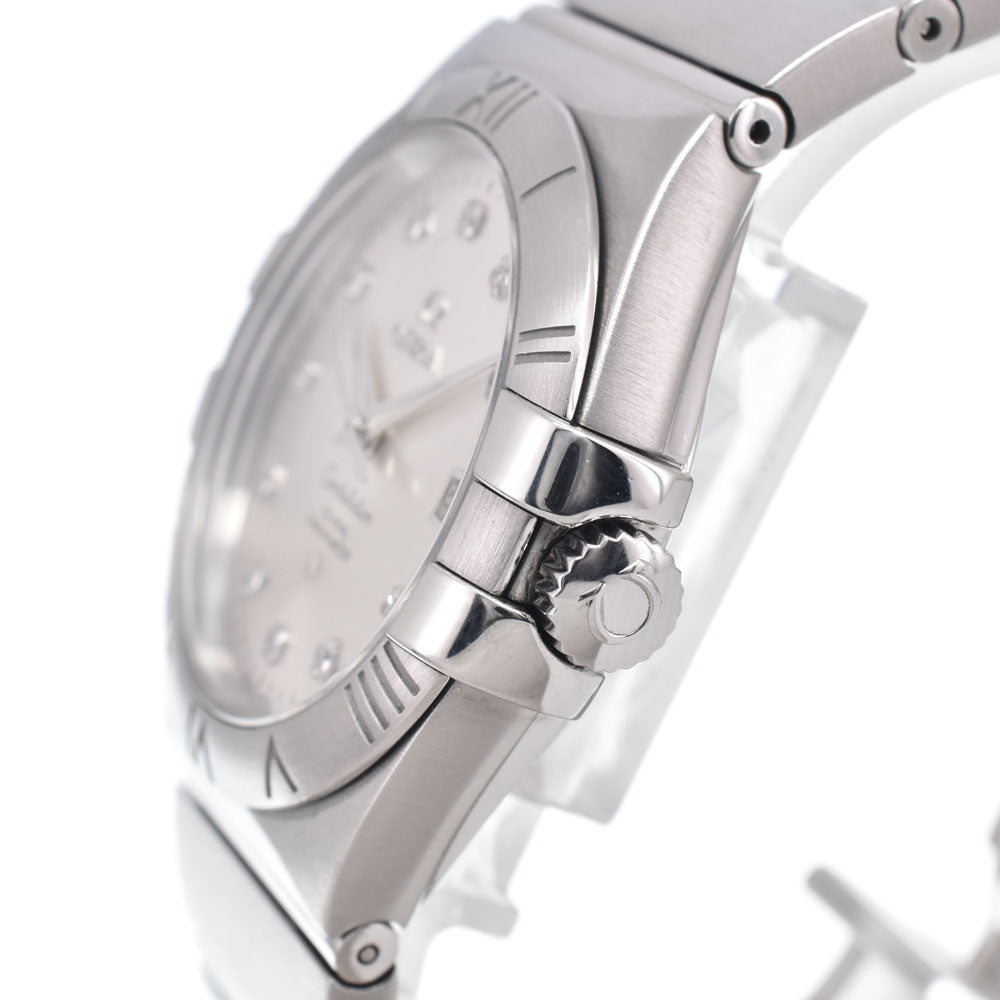 Omega Constellation Co-Axial Chronometer Automatic Stainless Steel With Diamond Markers Watch (Pre-Owned)
