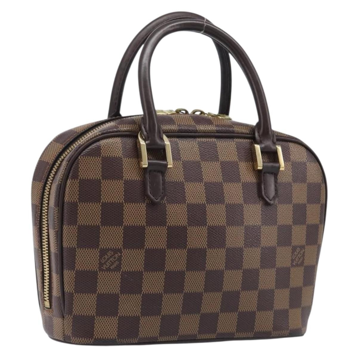 Louis Vuitton Sarria Damier Brown Canvas Handbag (Pre-Owned)