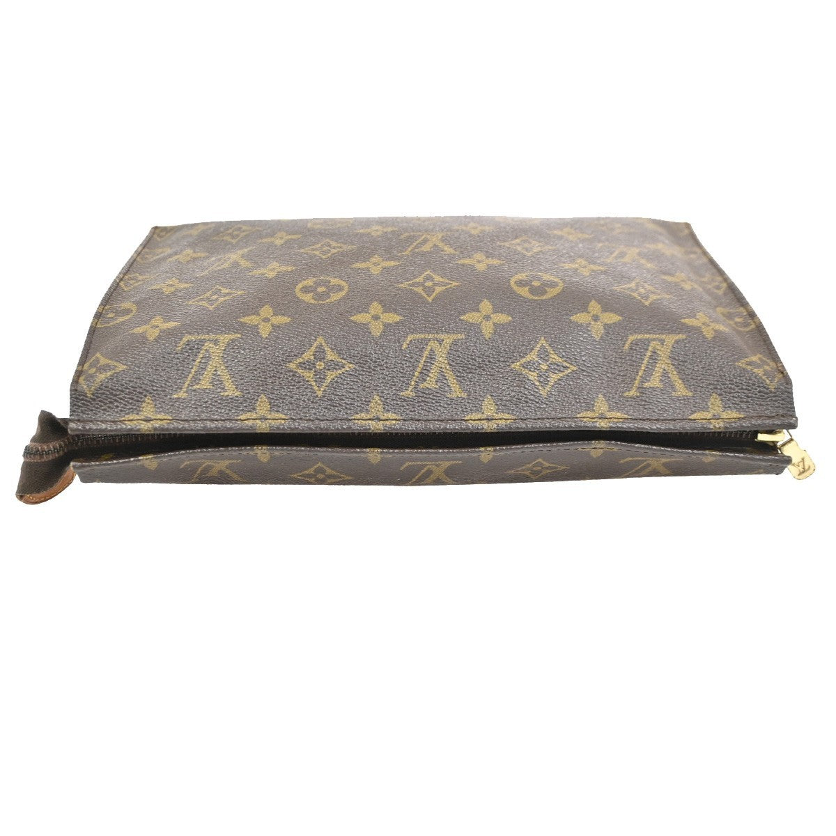 Louis Vuitton Toiletry Pouch Monogram Canvas Brown Canvas Clutche & Pouche Bag (Pre-Owned)