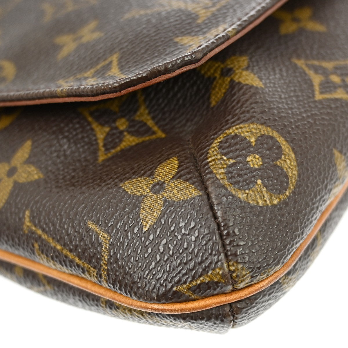 Louis Vuitton Musette Salsa Monogram Canvas Brown Canvas Shoulder Bag Bag (Pre-Owned)