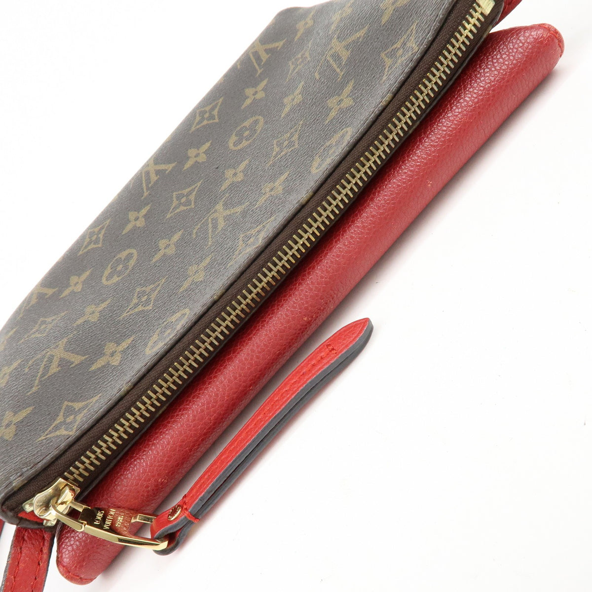 Louis Vuitton Twice Monogram Canvas And Leather Brown Canvas Handbag (Pre-Owned)