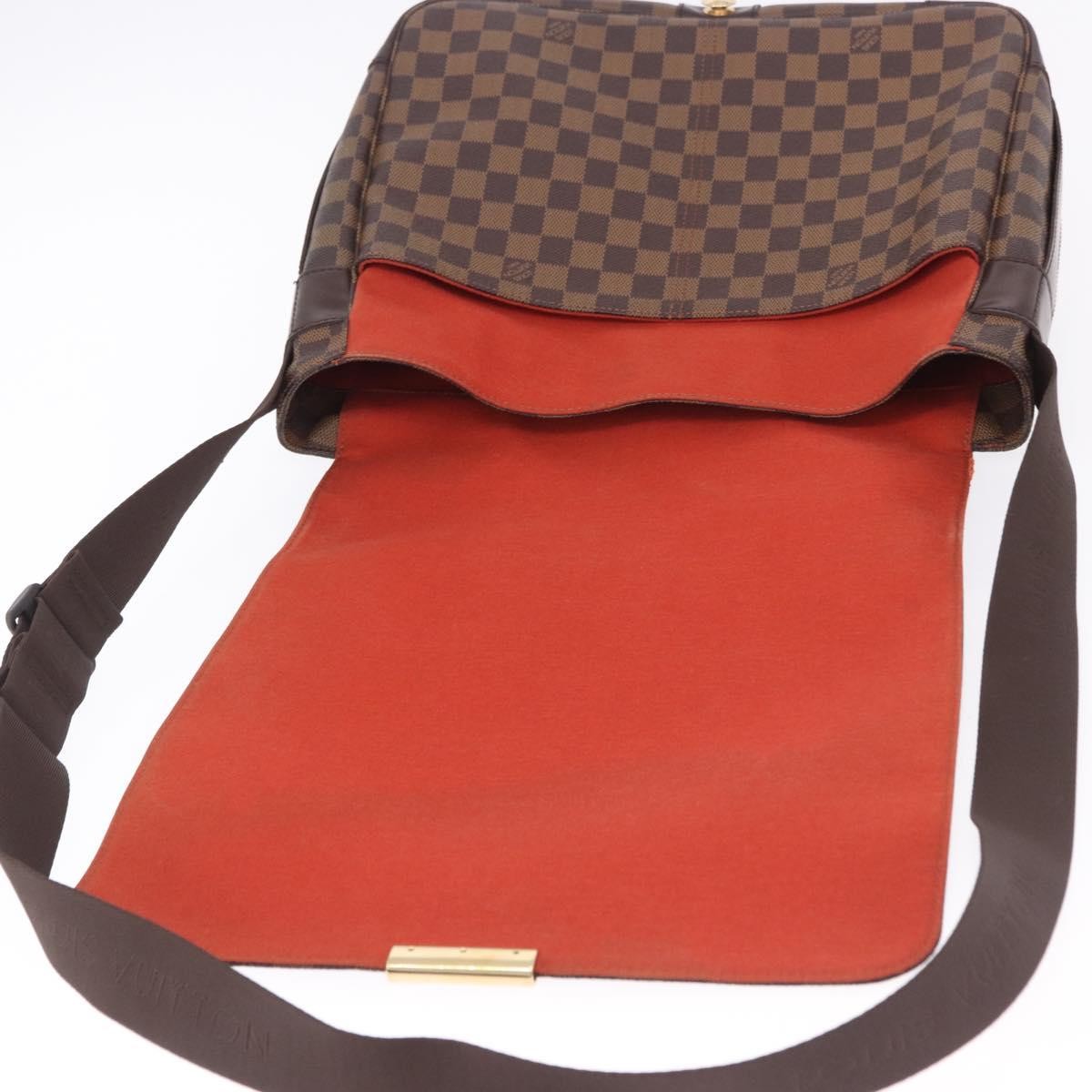 Louis Vuitton Bastille Damier Ebene Brown Canvas Shoulder Bag Bag (Pre-Owned)