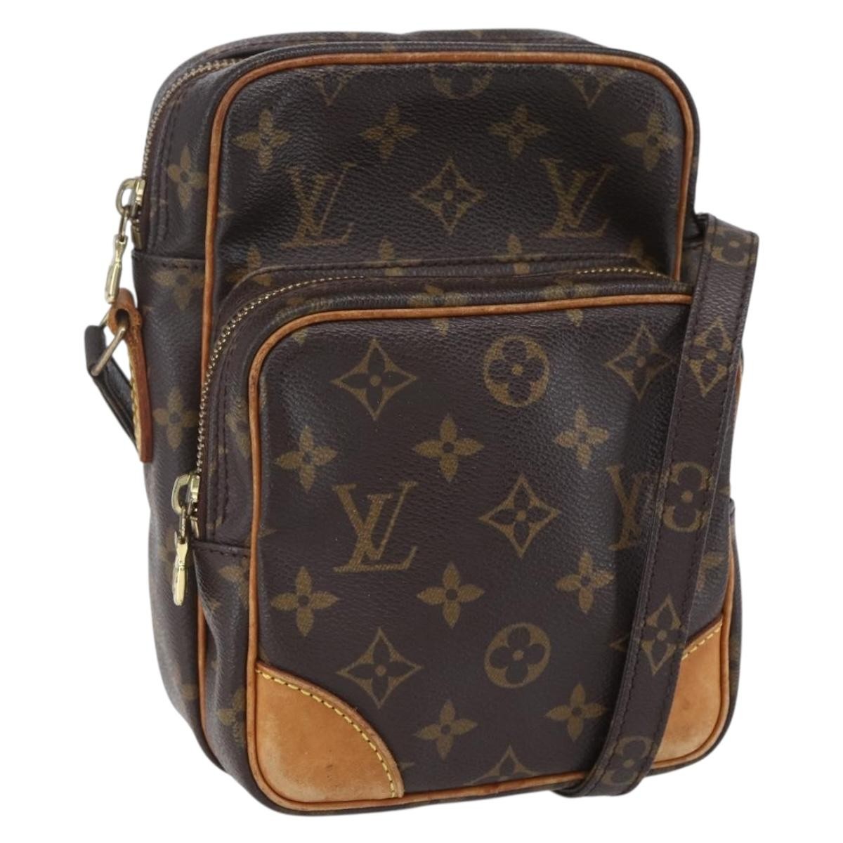 Louis Vuitton Amazone Monogram Canvas Brown Canvas Shoulder Bag Bag (Pre-Owned)