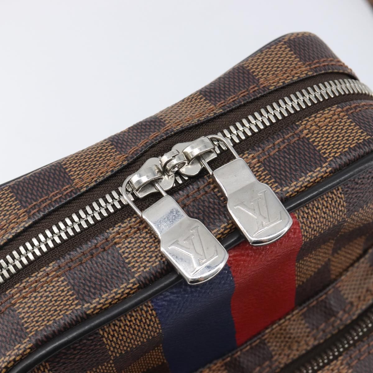 Louis Vuitton Amazone Limited Edition Chapman Savane Damier Brown Canvas Handbag (Pre-Owned)