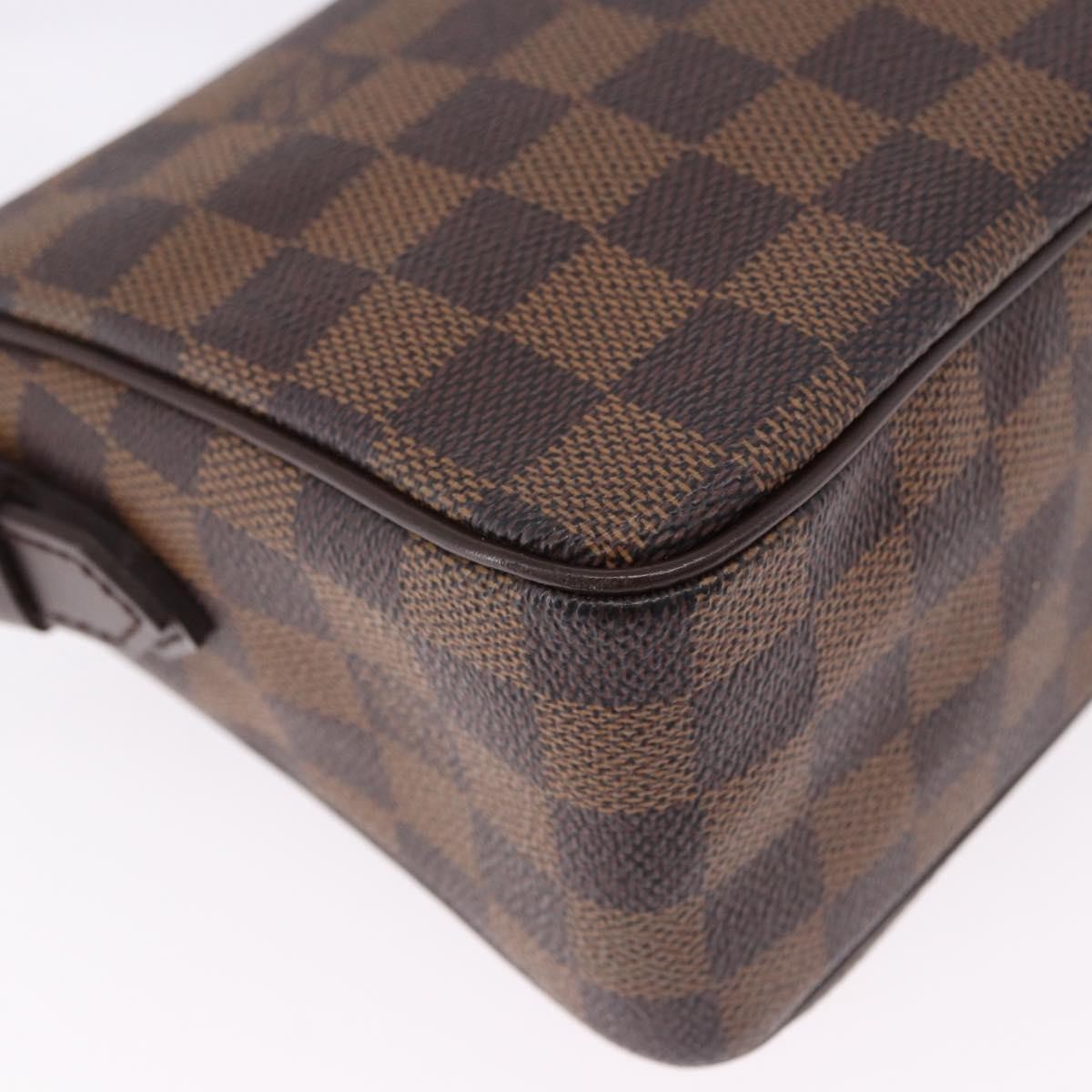 Louis Vuitton Ravello Damier Ebene Brown Canvas Shoulder Bag Bag (Pre-Owned)