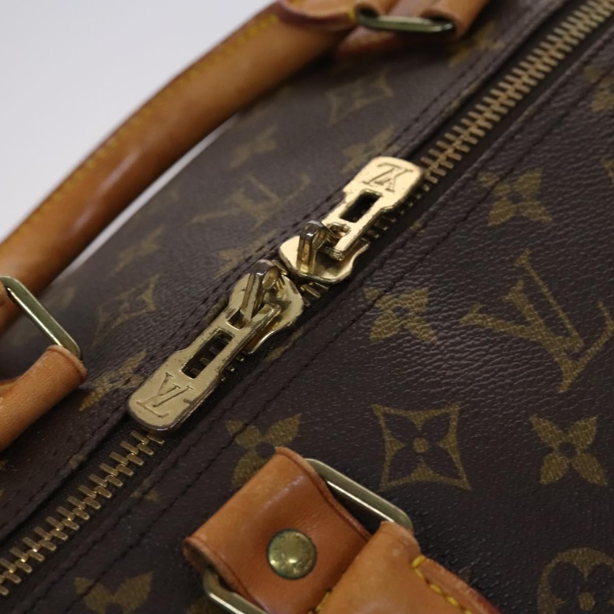 Louis Vuitton Keepall Monogram Canvas Brown Canvas Travel Bag Bag (Pre-Owned)