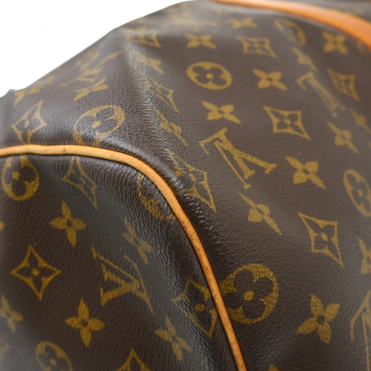 Louis Vuitton Keepall Monogram Canvas Brown Canvas Travel Bag Bag (Pre-Owned)