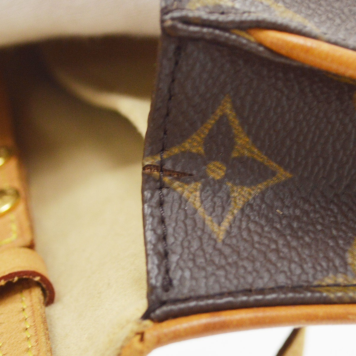Louis Vuitton Twin Monogram Canvas Brown Canvas Clutche & Pouche Bag (Pre-Owned)