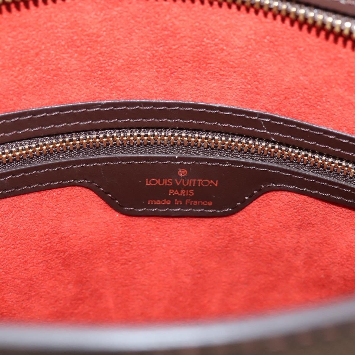 Louis Vuitton Venice Sac Plat Damier Brown Canvas Tote Bag Bag (Pre-Owned)